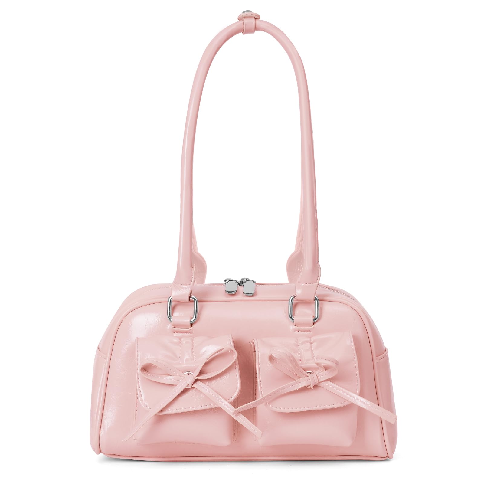 ACUYE Sac fourre-tout en cuir Y2K - Sac à bandoulière pour femme - Fonctionnel et esthétique pour le quotidien -Taille M